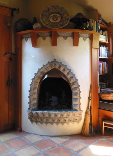Islamic Tile Fireplace