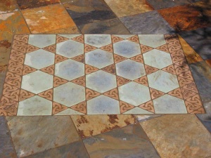 Hexagon Ceramic Tile Pattern