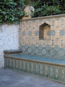 Ceramic Tile Bench