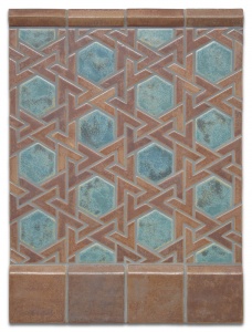Persian Art Tile Pattern