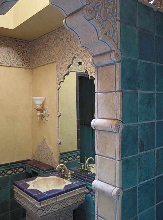 Ceramic Tile Bathroom